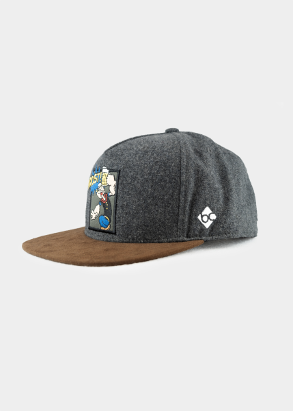 Cap "Popeye" - dunkelgrau (Snapback)